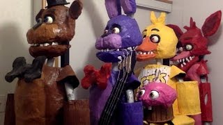 The Making of my Five Nights at Freddys Puppets [upl. by Christis972]