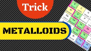 Metalloids  Metalloids Trick Metalloids definition  Metalloids Examples  Metalloids kya hota hai [upl. by Atiniv185]