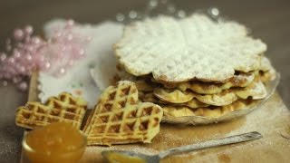 Waffeln ohne Ei Milch oder Butter  Grundrezept  Snack und Fingerfood vegan [upl. by Amr13]