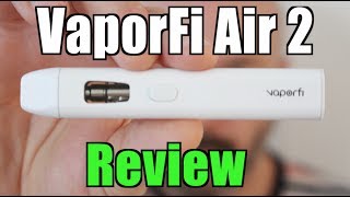 VaporFi Air 2 Mini Vaporizer  Black Note Encore Review [upl. by Eessej]