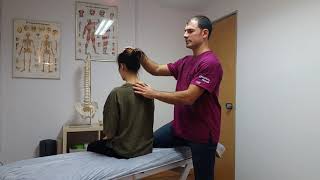 Tratamientos cervicalgia mecánica con Osteopatía [upl. by Lavern940]