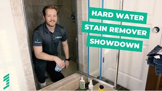 Hard Water Stain Remover Showdown Comparing Top Brands [upl. by Elbys]