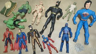 AVENGERS TOYSAction FigureUnboxingCheap PriceBatman vs VenomHulk vs Captain America [upl. by Hgielah]