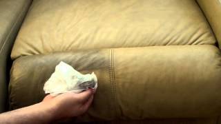 How To Easily Clean Your Leather Couch Sofa  For Pennies [upl. by Eugene]