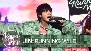 Jin Running Wild  The Tonight Show Starring Jimmy Fallon [upl. by Revert]