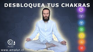 Meditación Guiada Chakras para desbloquear y alinear los 7 chakras  Amalur [upl. by Nats481]