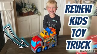 Kids toy truck toy review [upl. by Eleonora421]