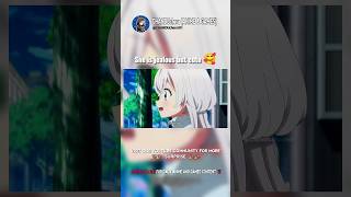 She is jealous but cute 🥰 anime shorts animeedits animelover [upl. by Adirem]