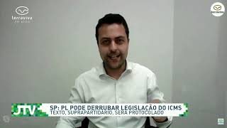 Terra Viva entrevista deputado Ricardo Mellão sobre projeto contra aumento de ICMS em SP 190221 [upl. by Ecadnac]