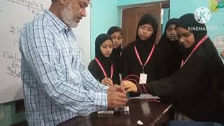 Conductivity of Water Experiment  Hydrolysis Experiment  Electrolysis  Practical Class of Std8 [upl. by Nanerb979]