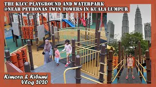 The KLCC Playground and Waterpark Petronas Twin Towers in Kuala Lumpur Malaysia GratisFree [upl. by Terina]