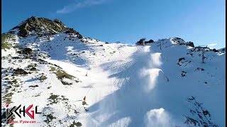 Snowupdate Drohne Skigebiet IschglSamnaun November 2018 [upl. by Anahcra87]