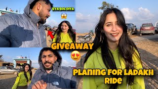 Ladakh ride with theamirmajid  giveaway😍 [upl. by Chicky]