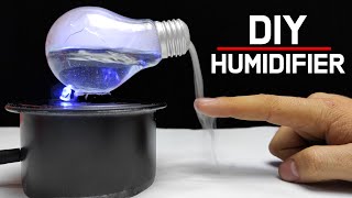 DIY humidifier  How to make humidifier at home easily [upl. by Georgy552]