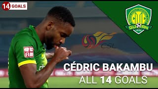 Cedric Bakambu  All 14 Goals  CSL Top Goal Scorer 2020 [upl. by Lemire]