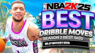 The BEST DRIBBLE MOVES amp ANIMATIONS on NBA 2K25 NEW Moves Dribble Tutorial SEASON 2 [upl. by Sherman]