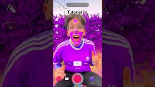 TUTORIAL Colors transform TREND 👀result😂 trend magic tutorial backstage creativeshorts [upl. by Electra]