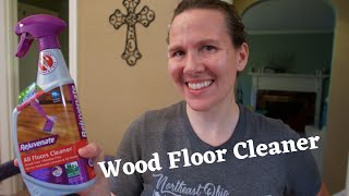 Rejuvenate Wood Floor Cleaner Review [upl. by Rosana794]