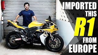 YamahaR1 How not to import Superbike in india   I Imported this [upl. by Terrye934]