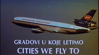 JAT reklama  Yugoslav Airways Commercial [upl. by Columbyne]