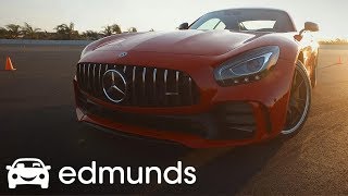 2018 MercedesBenz AMG GT R Review  Track Test  Edmunds [upl. by Bradman]