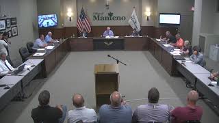 Manteno Village Board Meeting October 2 2023 [upl. by Githens215]