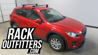 Yakima Baseline Corebar Roof Rack Crossbars for Mazda CX5 2013 to 2016 [upl. by Cornish]