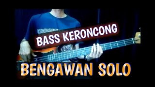 Cover Bass Bengawan Solo Keroncong [upl. by Aihsik952]