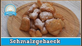 Schmalzgebäck  Mutzen Rezept zum selber machen 💥 [upl. by Bocoj]