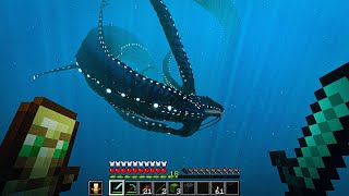 Gargantuan Leviathan in Minecraft [upl. by Justis304]