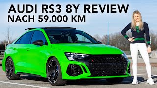 Audi RS3 8Y Limousine Mein ehrliches Review nach 59000 Kilometern und 2 Jahren [upl. by Anzovin512]