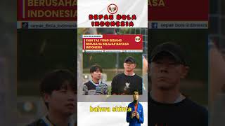 PERLU KAH SHIN TAE YONG BISA BAHASA INDONESIA timnas timnasindonesia timnasgaruda shorts [upl. by Eetse]