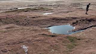 West Kirkby Town centre beach rock pools [upl. by Rehpotsirhc]