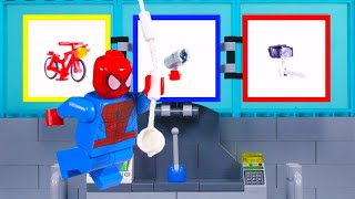 LEGO Experimental Spiderman Web Bike  LEGO Trucks amp Cars  Billy Bricks [upl. by Stuart]