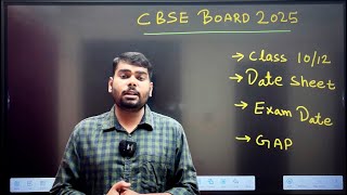 CBSE 2025 🔥Date Sheet OUT ✅  Date Sheet of Class 10TH 12TH CBSE Board 2025  CBSE LATEST NEWS [upl. by Esorylime106]