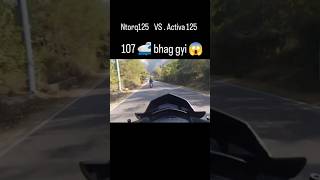 Ntorq 125 VS Activa 125 Racing race [upl. by Ardnikat659]