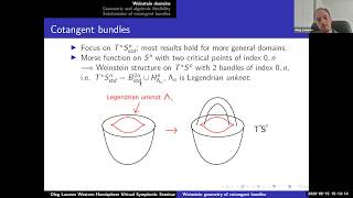 Oleg Lazarev Weinstein geometry of cotangent bundles [upl. by Bander]