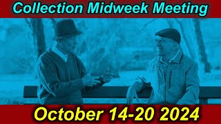 JW Midweek Meeting  October 1420 2024  Answers for the meeting [upl. by Llyrrad]