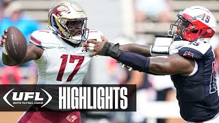 Michigan Panthers vs Houston Roughnecks Extended Highlights  United Football League [upl. by Stannfield]