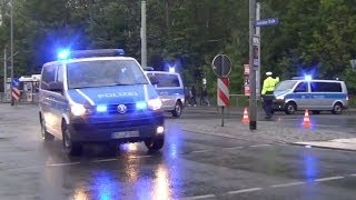 Polizei Großeinsatz FC Carl Zeiss Jena vs FC Rot Weiß Erfurt quotThüringenderbyquot [upl. by Middle]