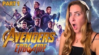 First time watching AVENGERS ENDGAME pt 1 [upl. by Ara]