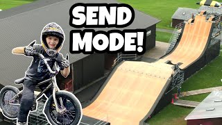 New BMX Tricks In USA FREESTYLE BMX Competition SEND MODE ON [upl. by Efi]