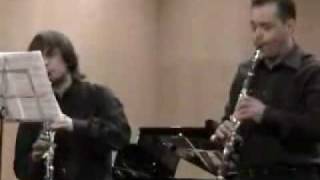 Clarinet Duo Mendelssohn [upl. by Aldric]