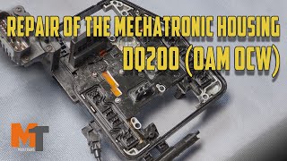 Repair replacement of the mechatronic DQ200 0AM 0CW housing [upl. by Saffier]