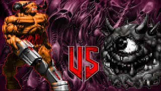 Cyberdemon vs quotPLEASE NOquot  Colorful Hell DOOM MOD v101  Monster Infighting  RETRO ARENA [upl. by Filberte]