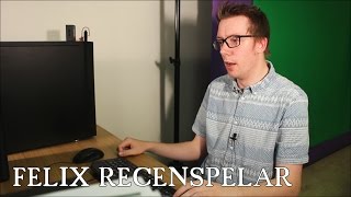 Konstiga Konstspel  Felix Recenspelar [upl. by Ycnan]