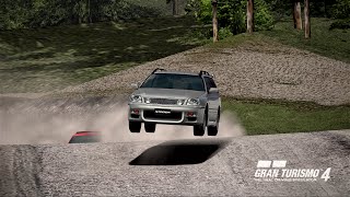 Gran Turismo 4  NISSAN Stagea 260RS Epic Rally PS2 HD [upl. by Etteuqal]