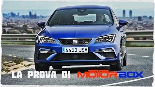 Seat Leon 2017 la prova di MotorBox [upl. by Rogergcam]