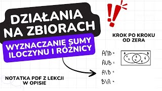 Działania na zbiorach [upl. by Aleksandr]