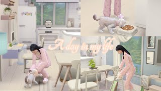 A Day at Home 🌸 The Sims 4 Vlog [upl. by Nylyoj]